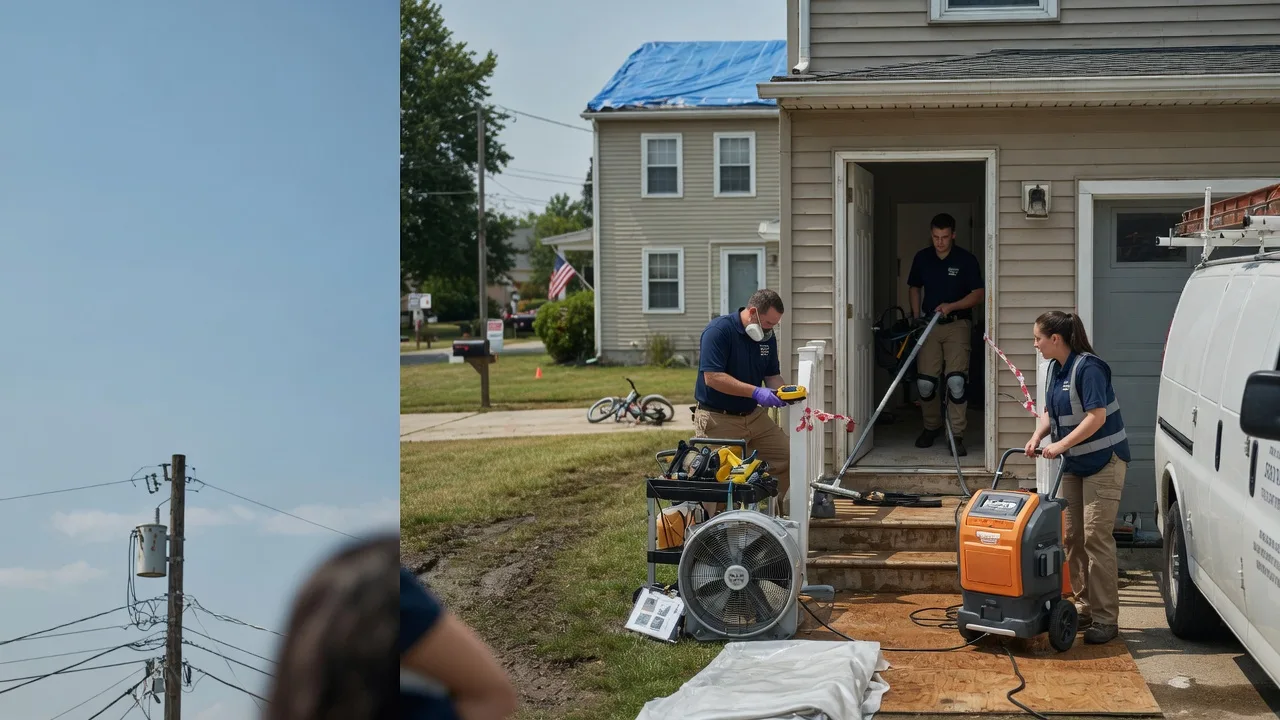 Water Damage Repair in Davis, NC near me